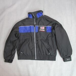 Vintage Peak Performance Jacket Men M Black Vail Champ GoreTex Coat 1999 Ski USA
